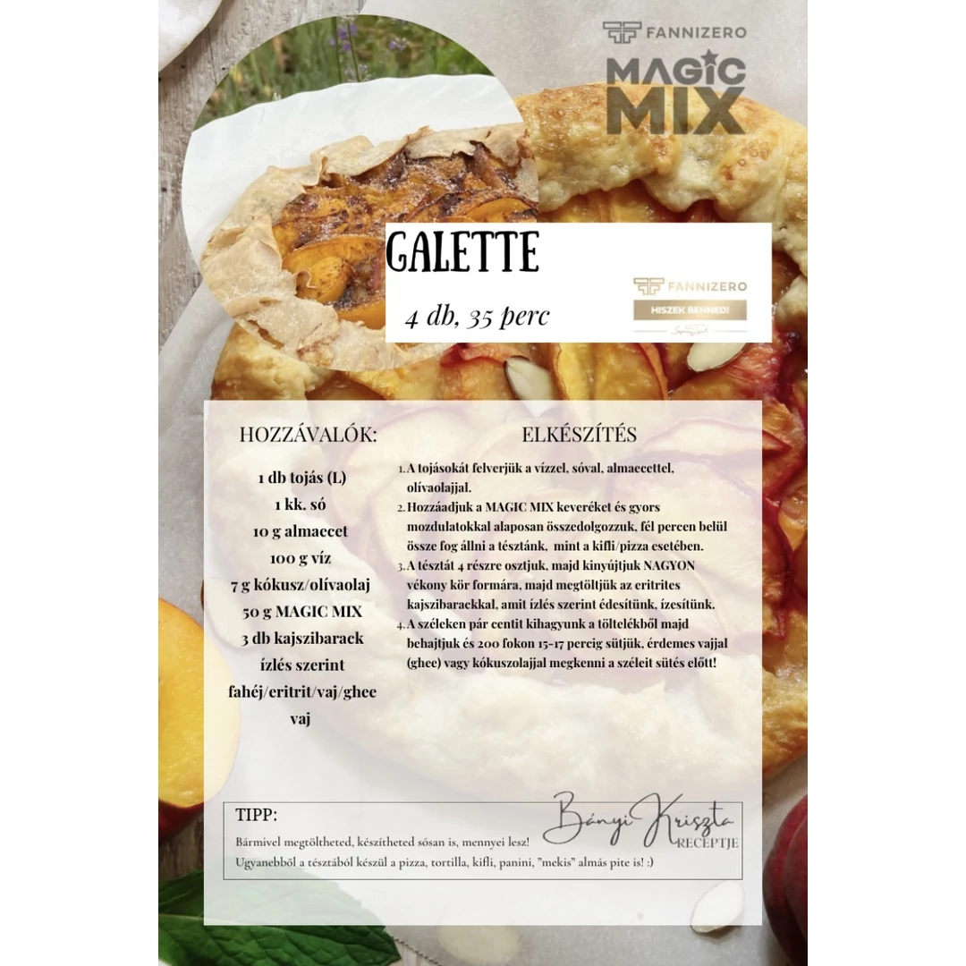 Galette - Bányi Kriszta receptje