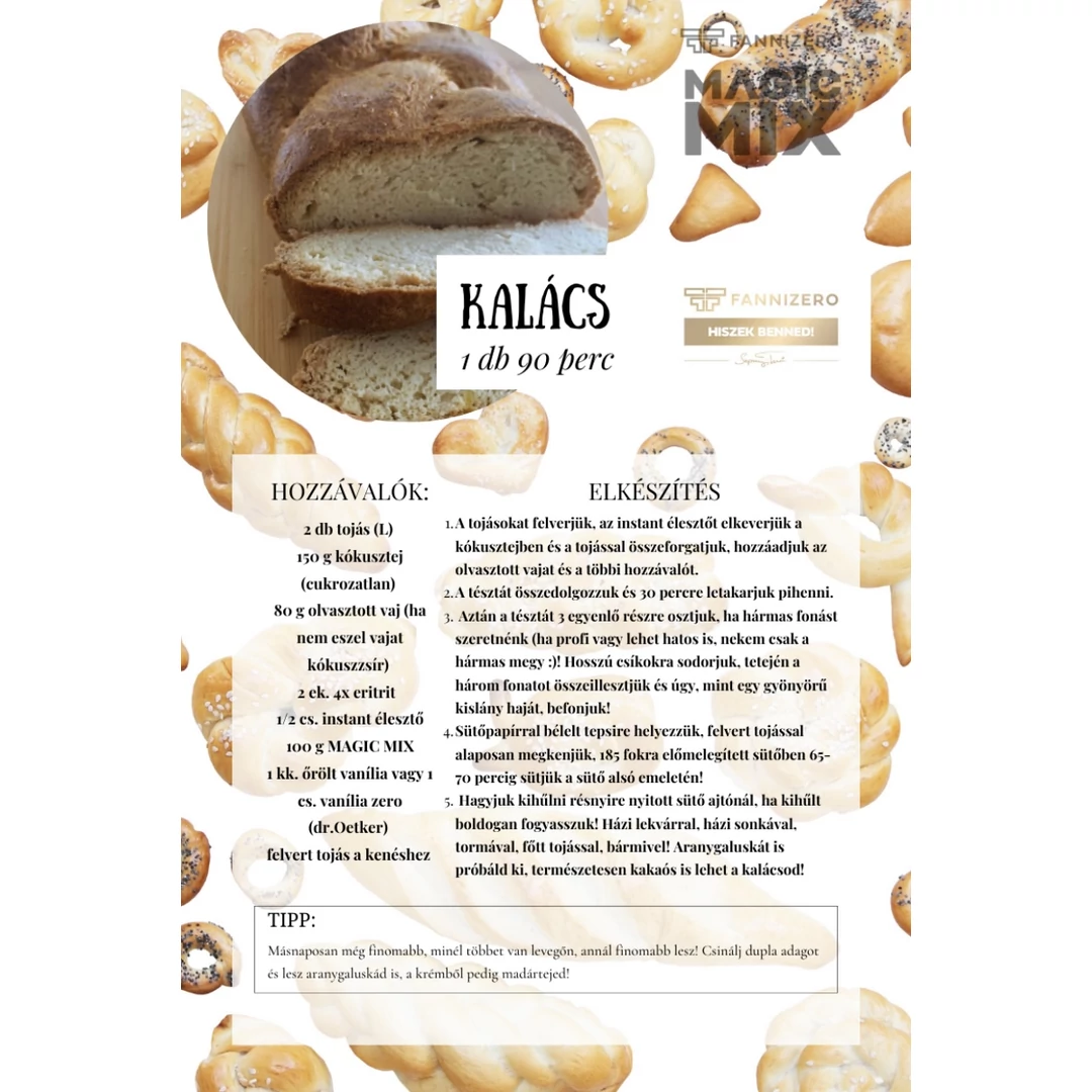 Gluténmentes kalács recept