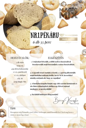 Nr. 1. Pékáru - gluténmentes és gabonamentes is!