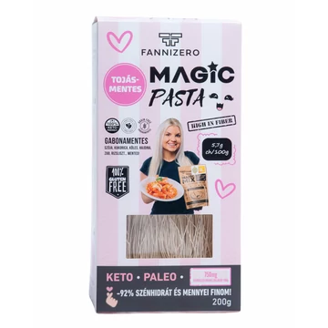 cérnametélt tojásmentes - Magic pasta - Fannizero Magic Mix keverékből