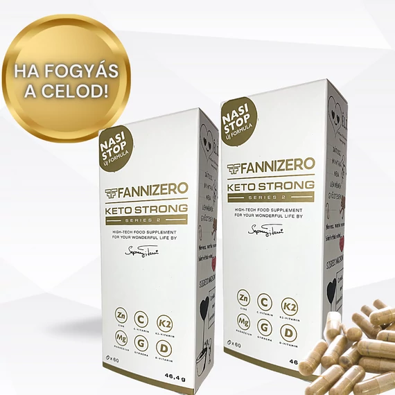 Duupla KETO STRONG nasi csökkentő táplálékkiegészítő