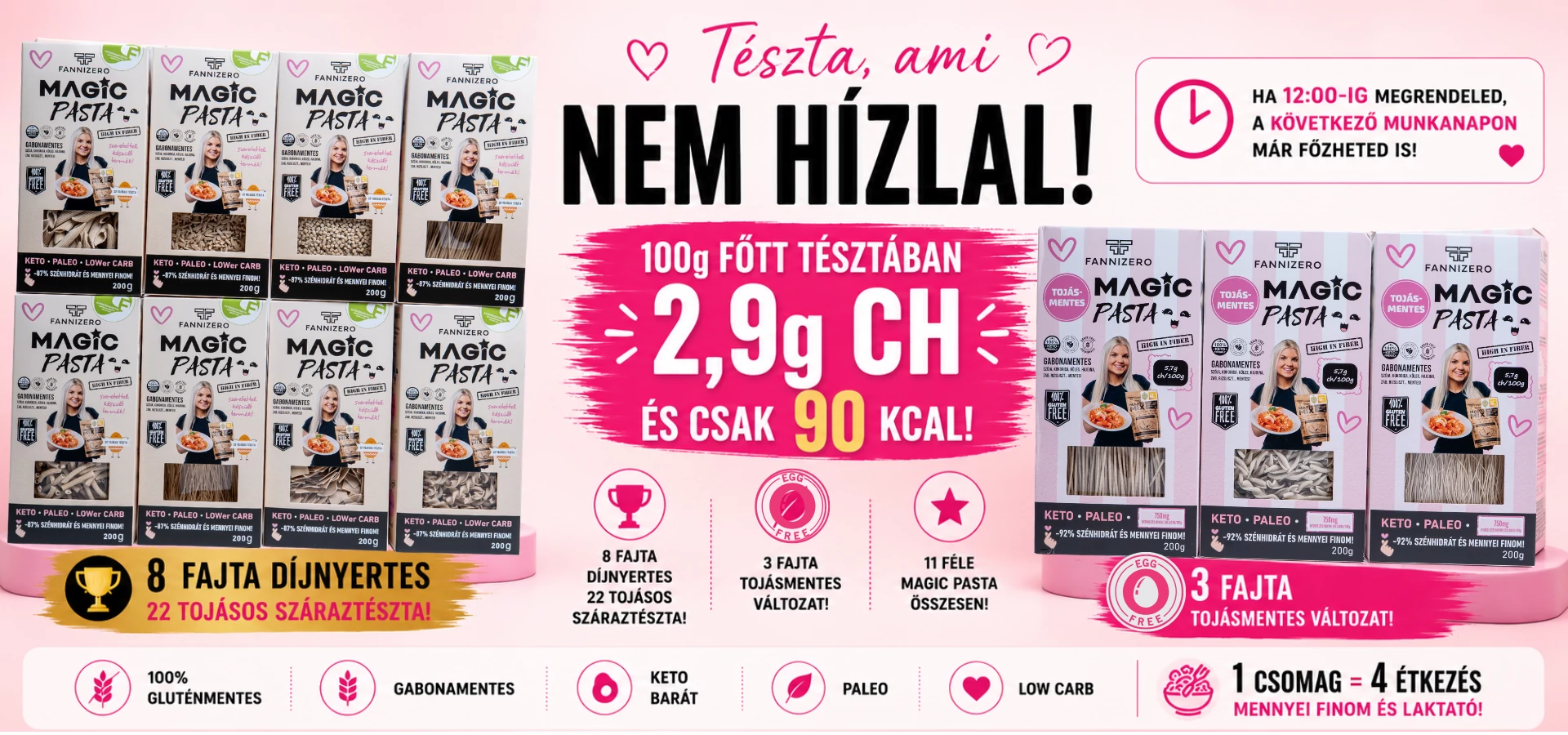 Fannizero tészta